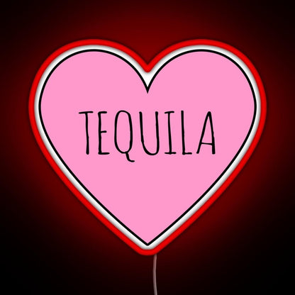 I Love Tequila Rgb Neon Sign - Shineneon