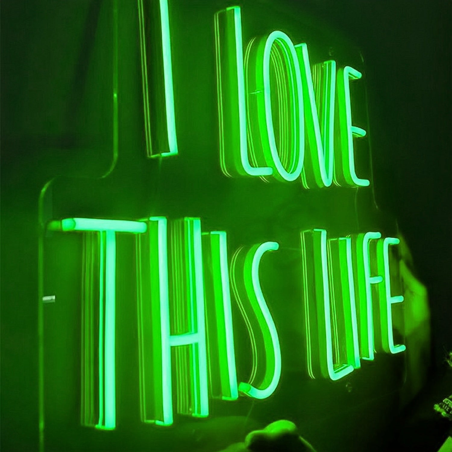 I Love This Life Glowing Neon Sign | Shineneon