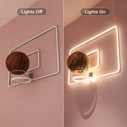 I Love Wall Decor LED Neon Sign - 06 Day Night Comparison