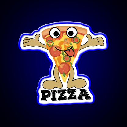 I Love With Pizza Love Fast Food Peace Led Neon Sign For Burger Place Rgb Color - Shineneon