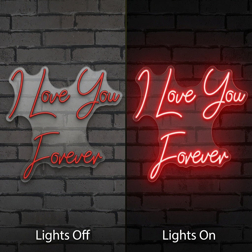 I Love You Forever LED Neon Sign - Shineneon