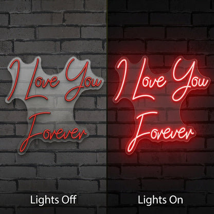 I Love You Forever LED Neon Sign - Shineneon