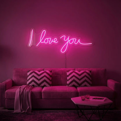 I Love You LED Neon Sign Bedroom Decor - 02 High-Converting Product Image