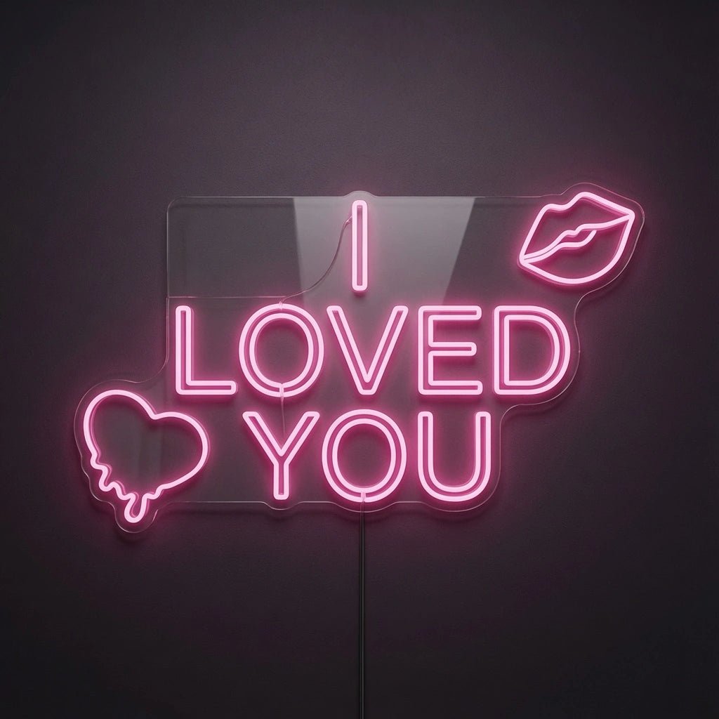I Love You LED Neon Sign Bedroom Wall Art - Shineneon
