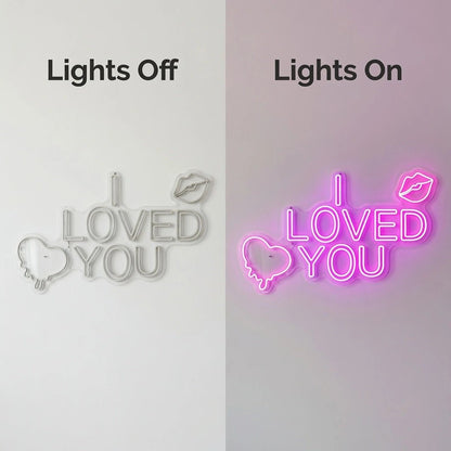 I Love You LED Neon Sign Bedroom Wall Art - Shineneon