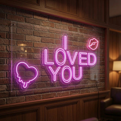I Love You LED Neon Sign Bedroom Wall Art - Shineneon