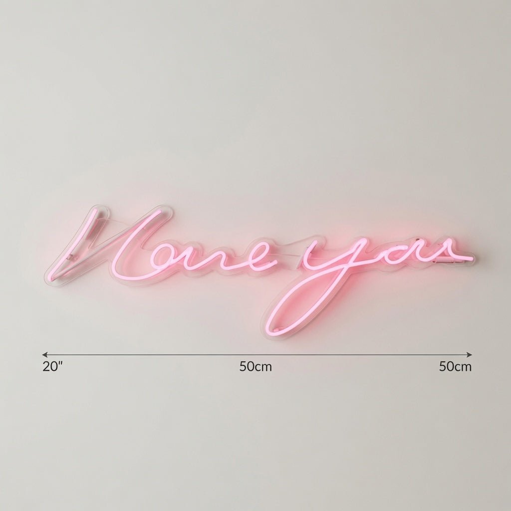 I Love You LED Neon Sign Home Decor - Shineneon