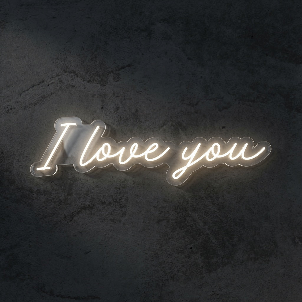 I Love You LED Neon Sign Home Wall Art - Shineneon
