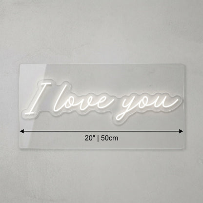 I Love You LED Neon Sign Home Wall Art - Shineneon