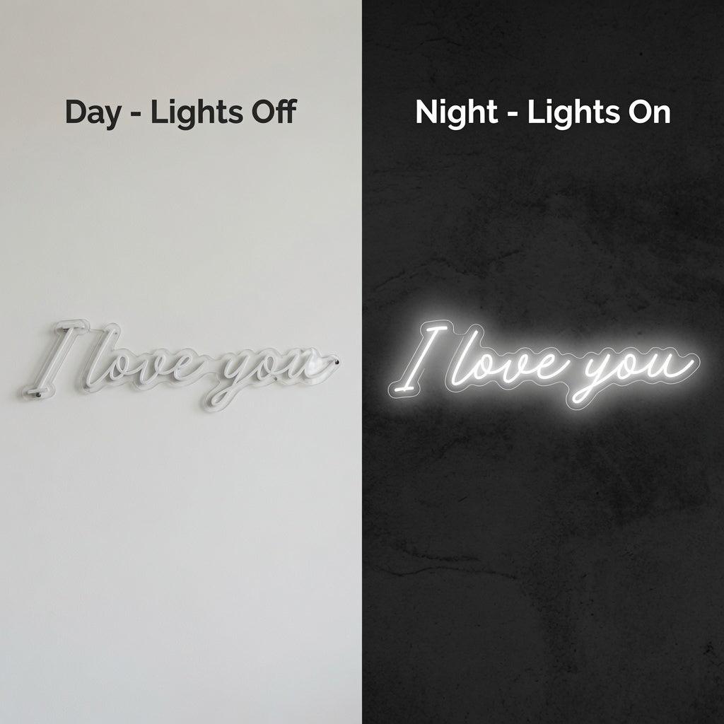 I Love You LED Neon Sign Home Wall Art - Shineneon