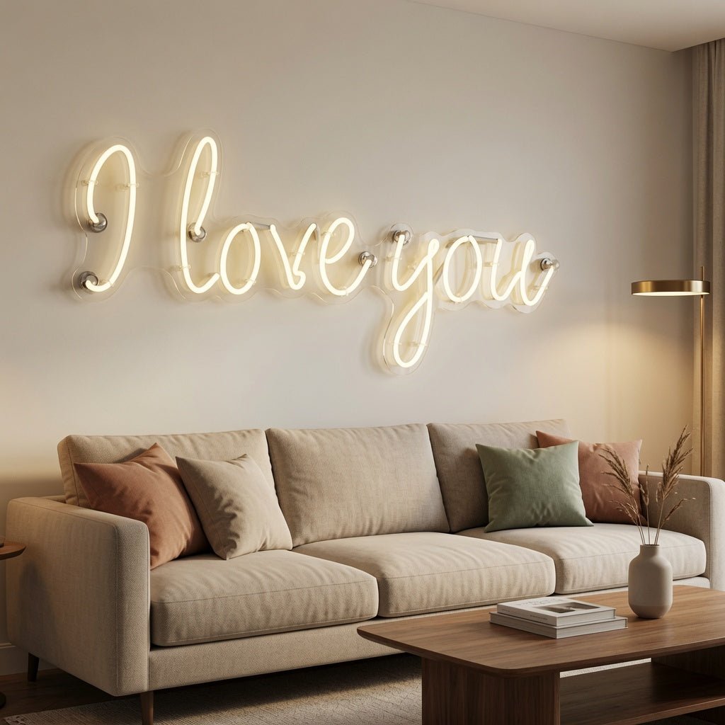 I Love You LED Neon Sign Living Room Decor - Shineneon
