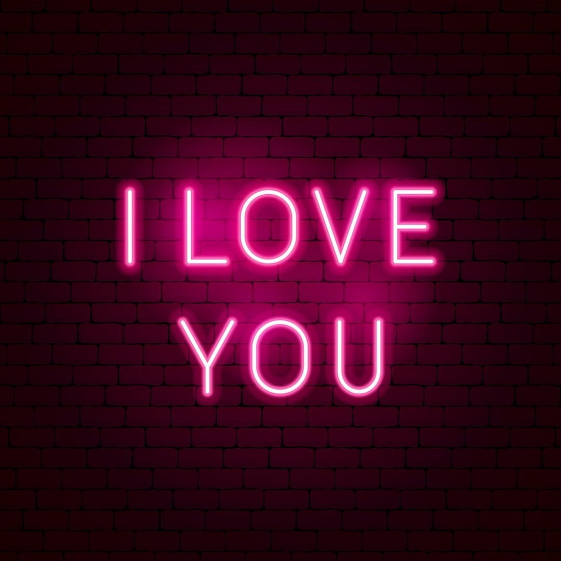 I Love You Led Sign Business Neon Signs Wall Art