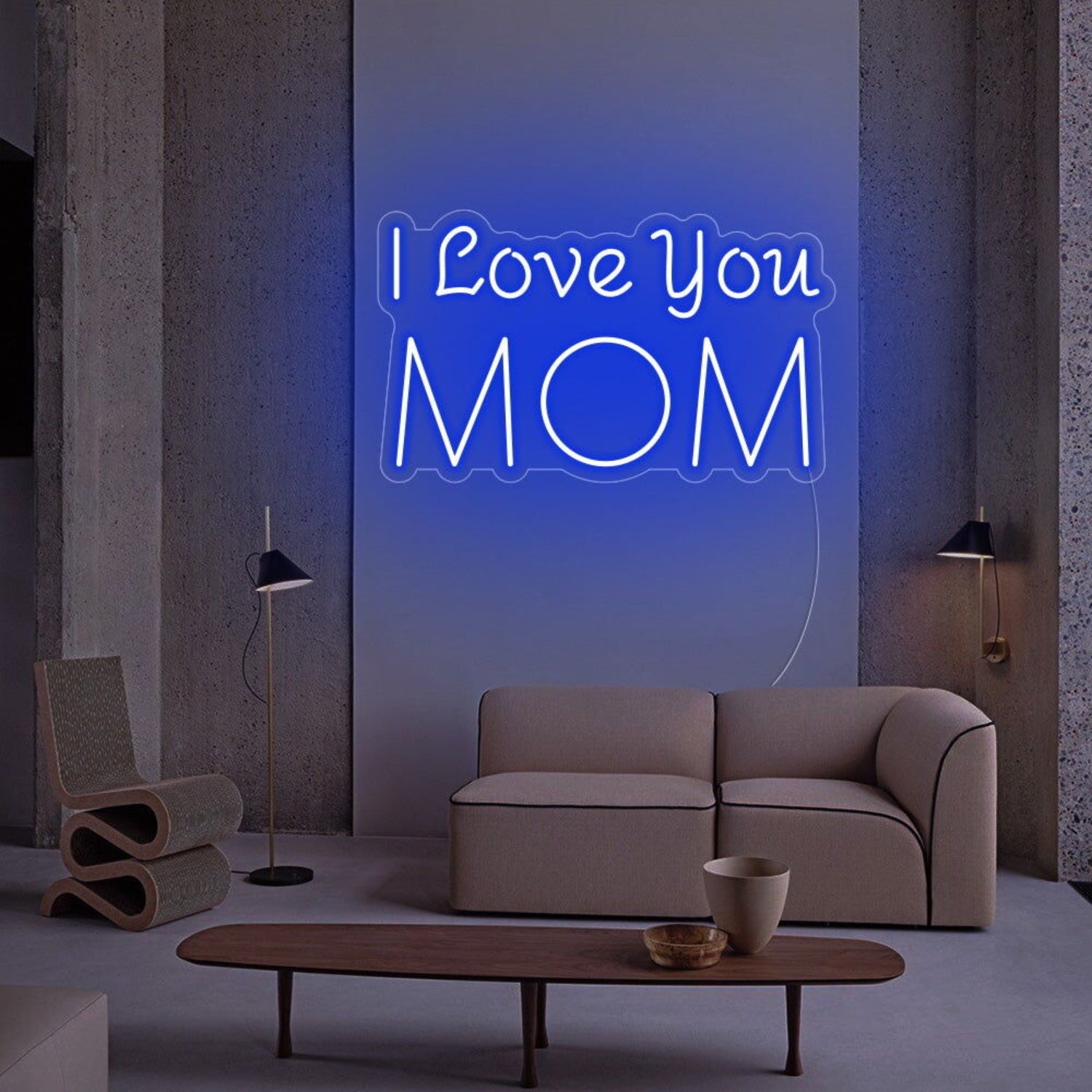 I Love You Mom Led Neon Sign For Mothers Day | Shineneon