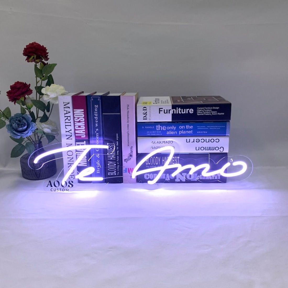 I Love You Neon Sign Te Amo Spanish Led Sign Business Neon Sign - Shineneon