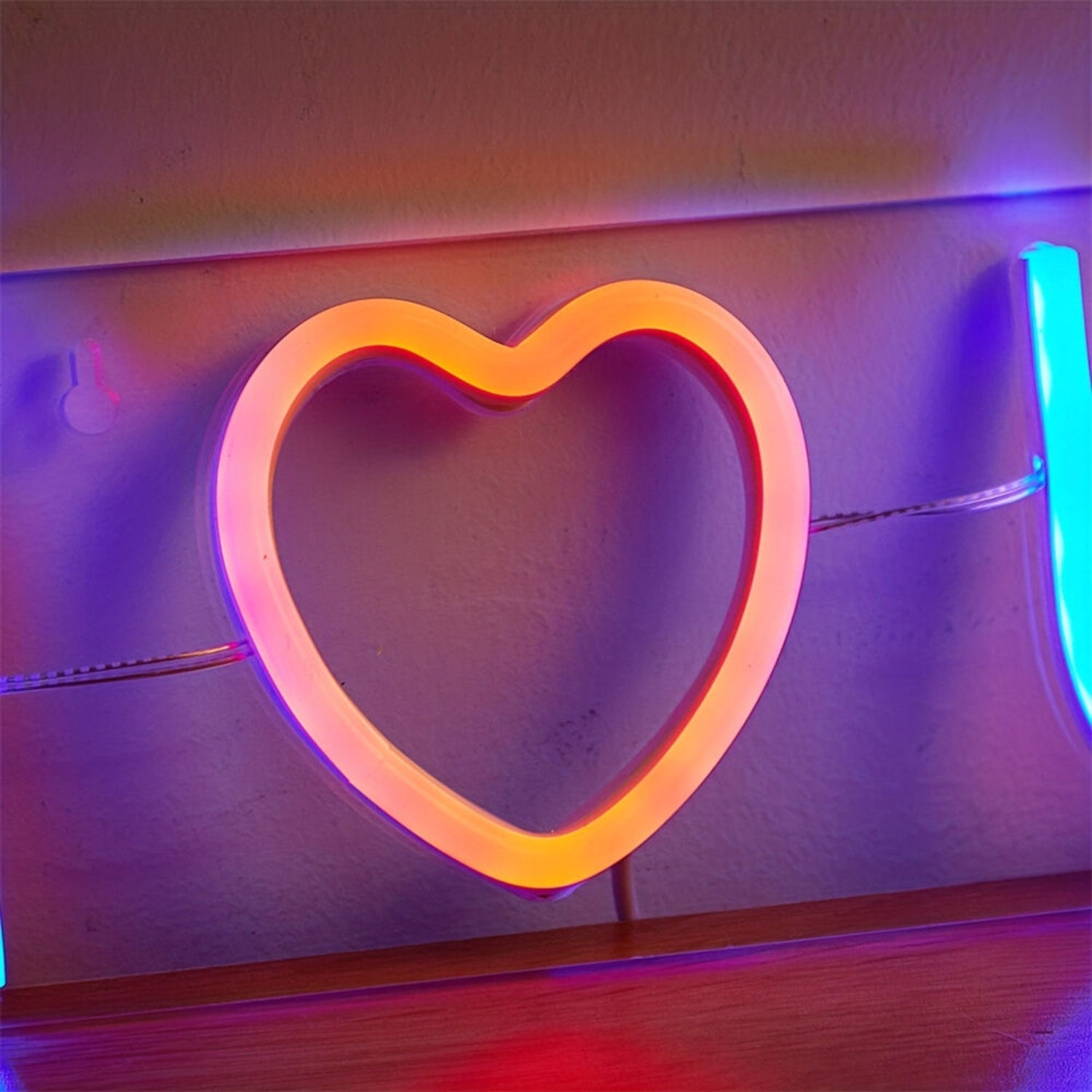 I Love You Shaped Red Led Neon Sign | Shineneon