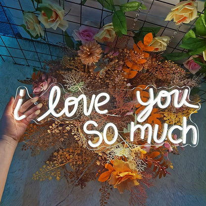 I Love You So Much Led Neon Light Sign | Shineneon