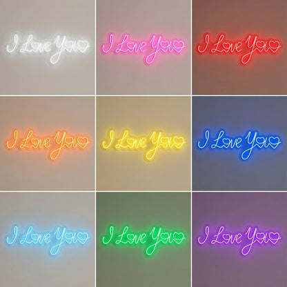 I Love You Too LED Neon Sign Home Wall Art - Shineneon