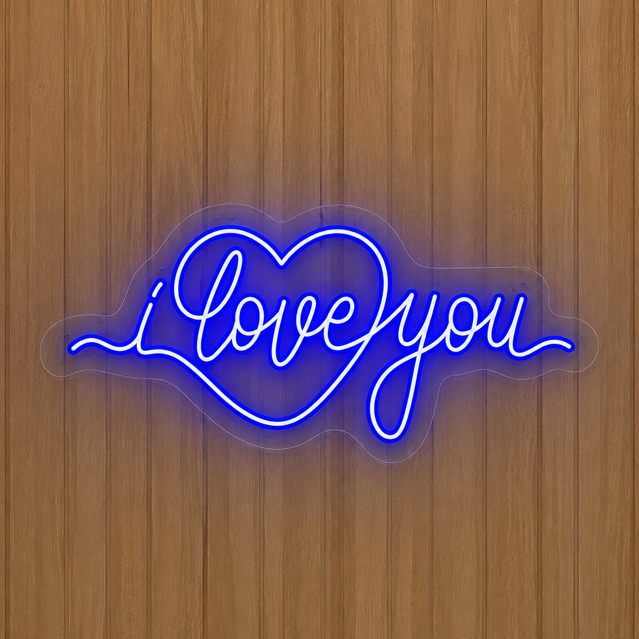 I Love You Wall Decor LED Neon Sign - 01 Original Product Image