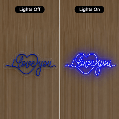 I Love You Wall Decor LED Neon Sign - Shineneon