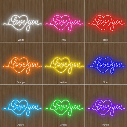 I Love You Wall Decor LED Neon Sign - Shineneon