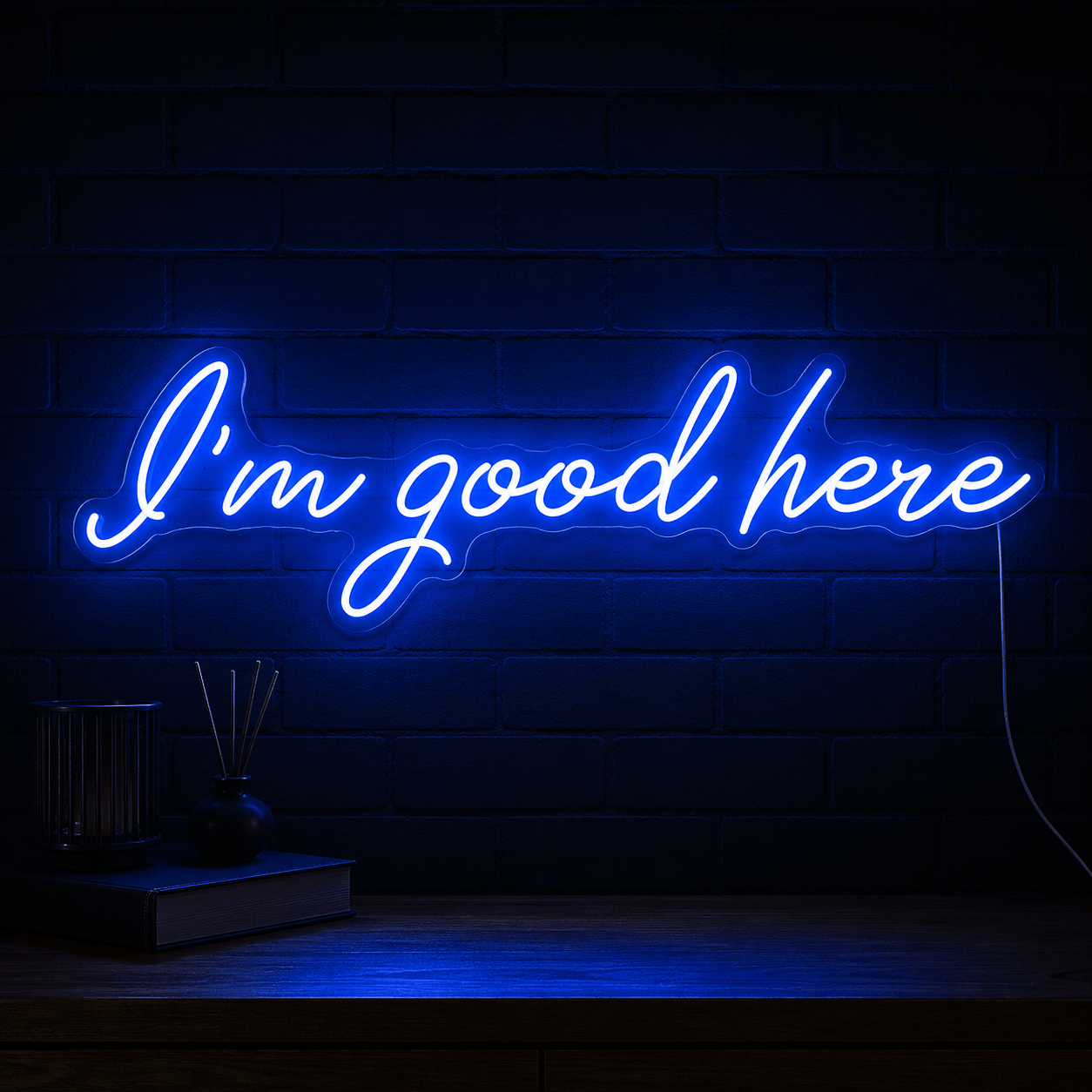 I M Good Here Wall Decor LED Neon Sign - Shineneon
