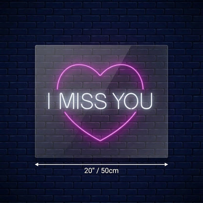 I Miss You LED Neon Sign Wall Neon Sign - Shineneon