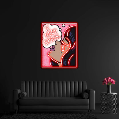 I Need Space For More Plants Artwork Led Custom Signs - Shineneon