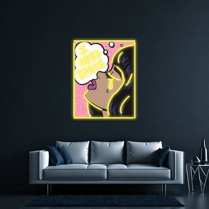 I Need Space For More Plants Artwork Led Custom Signs - Shineneon
