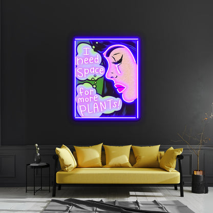 I Scream In The Sun Artwork Led Custom Signs