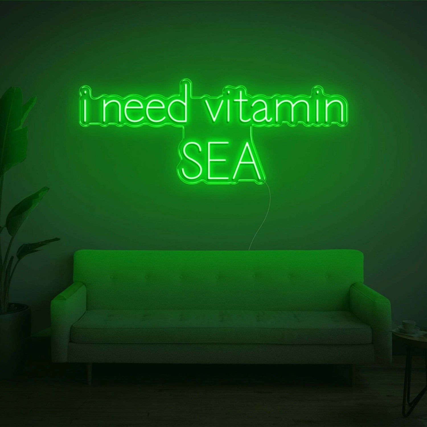 I Need Vitamin Sea Led Neon Sign - Shineneon