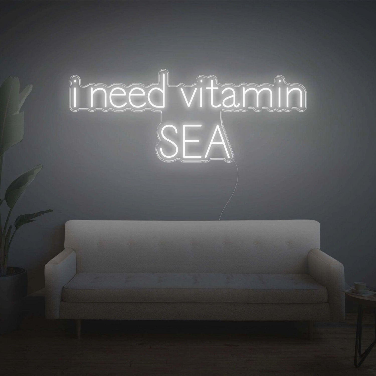I Need Vitamin Sea Led Neon Sign - Shineneon