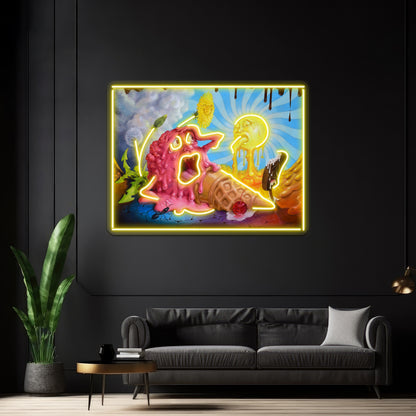 I Smell Ice Cream Chunk Goonies Artwork Led Custom Signs