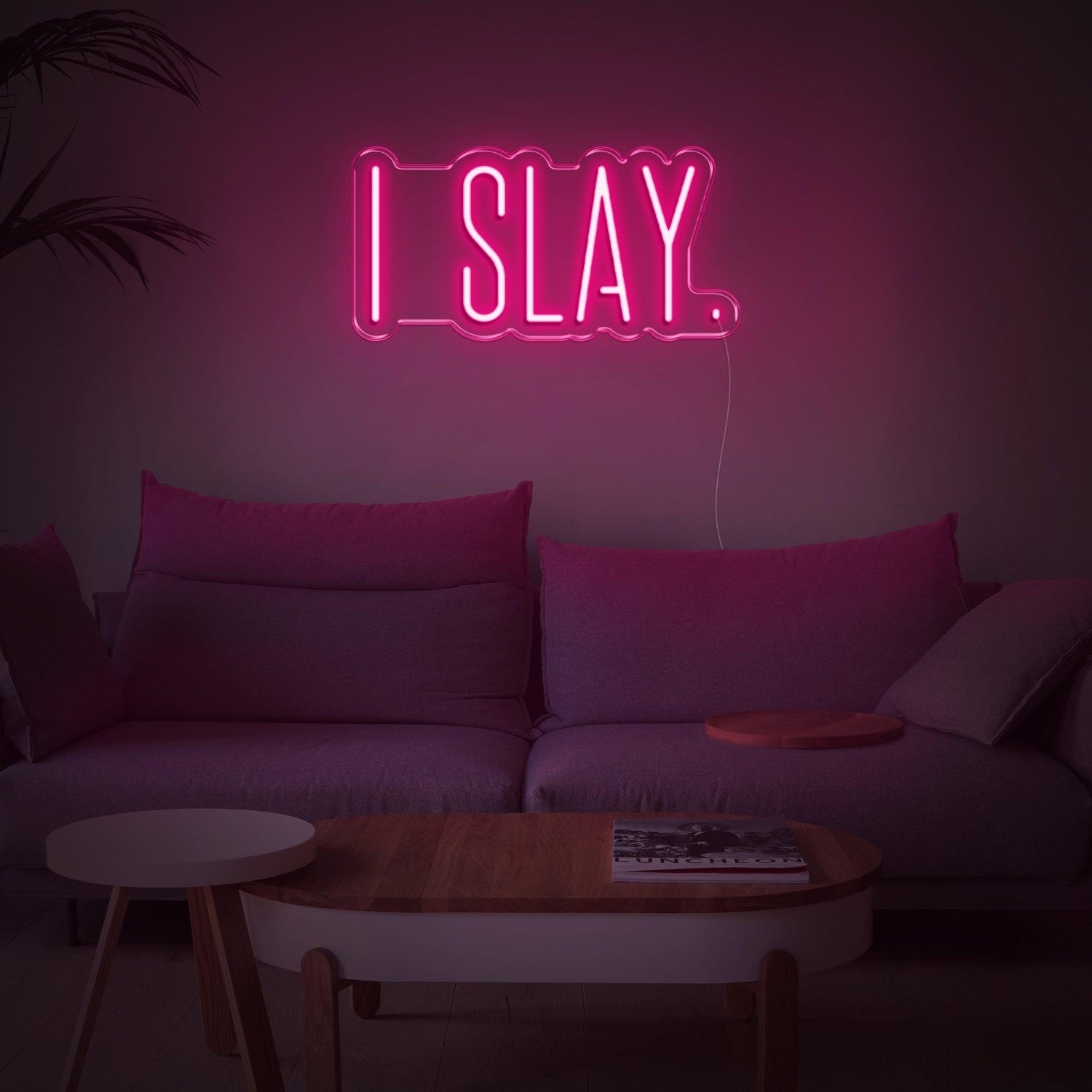 I Slay Red Led Neon Sign For Modern Home Decor | Shineneon