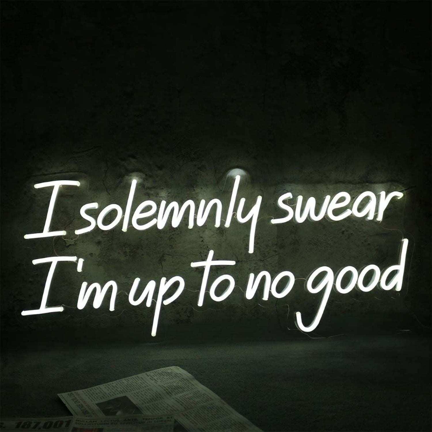 I Solemnly Swear I Am To No Good Neon Sign | Shineneon