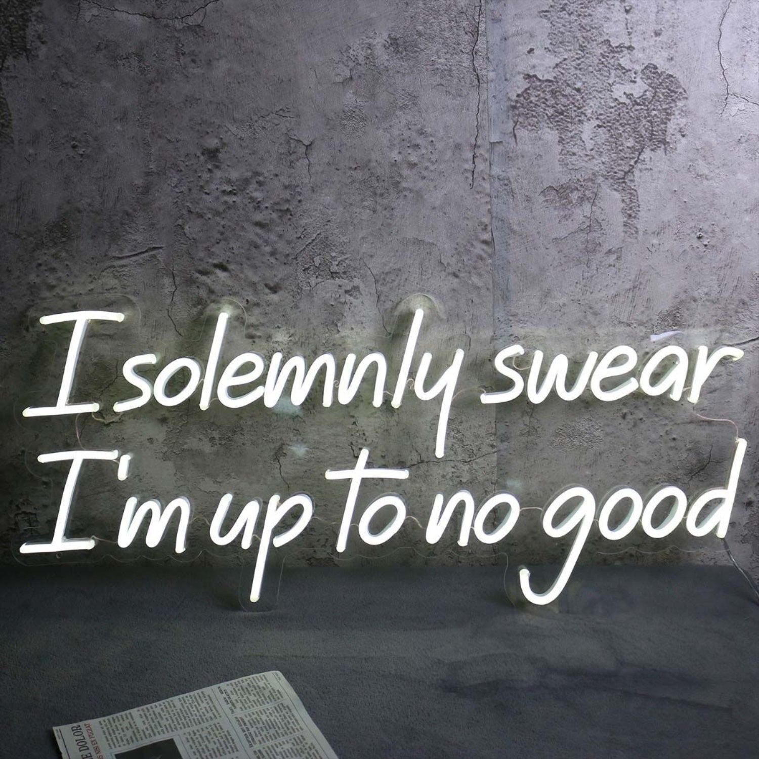 I Solemnly Swear I Am To No Good Neon Sign | Shineneon