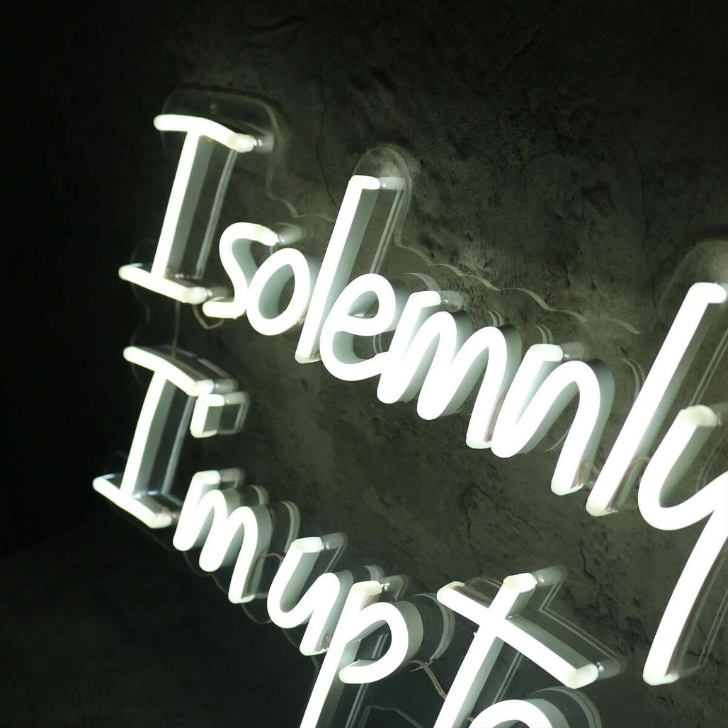 I Solemnly Swear I Am To No Good Neon Sign | Shineneon