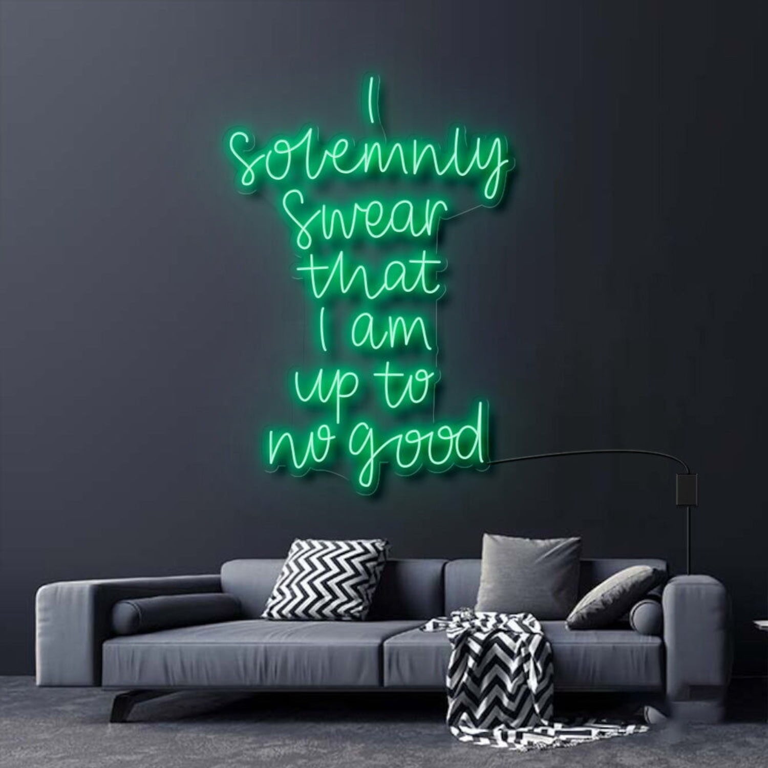 I Solemnly Swear I Am Up To No Good Led Neon Sign | Shineneon
