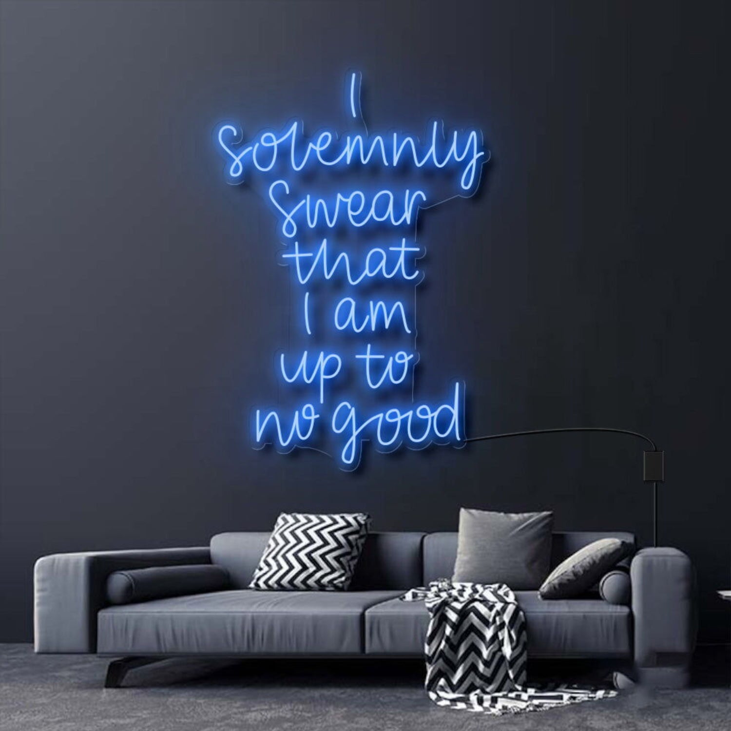 I Solemnly Swear I Am Up To No Good Led Neon Sign | Shineneon