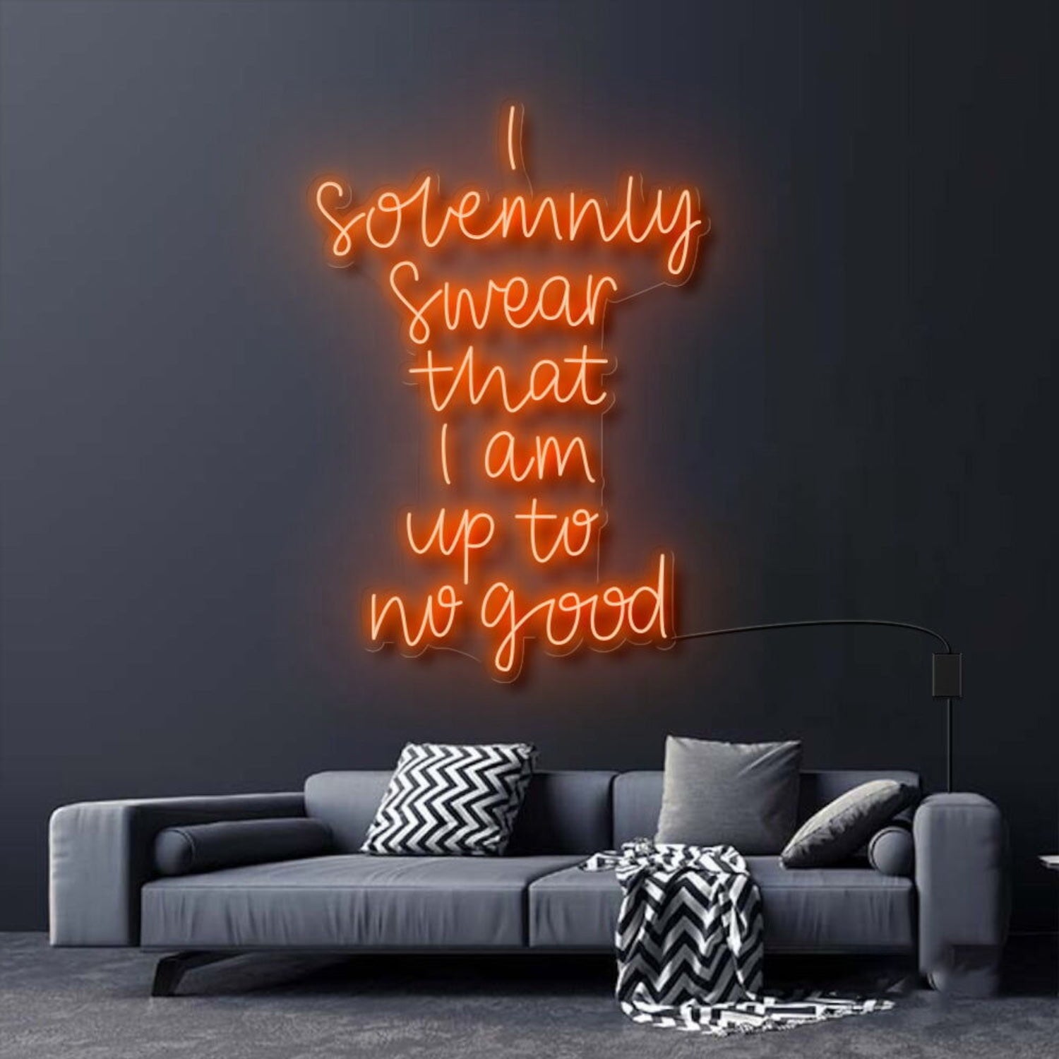 I Solemnly Swear I Am Up To No Good Led Neon Sign | Shineneon