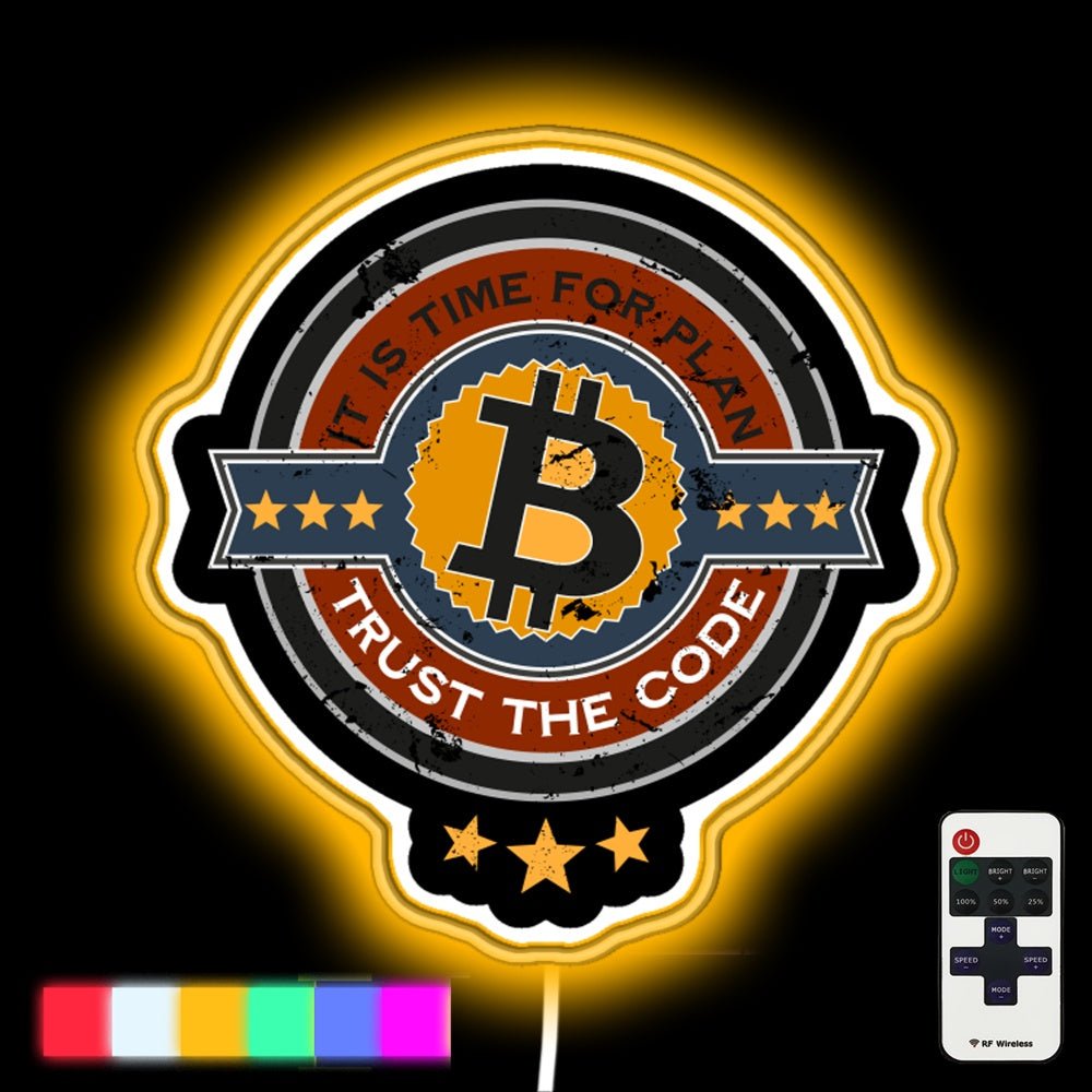 I Told You So Bitcoin And Crypto Design Led Neon Sign - Shineneon