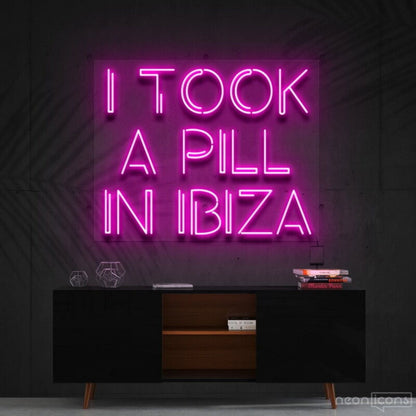 I Took A Pill In Ibiza Led Neon Sign For Music And Party Decor | Shineneon