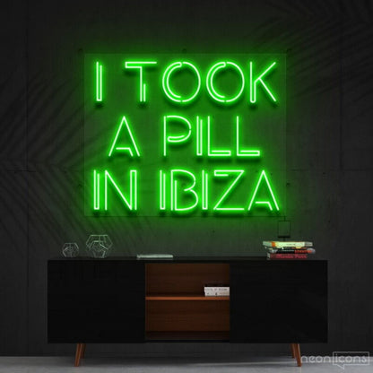 I Took A Pill In Ibiza Led Neon Sign For Music And Party Decor | Shineneon