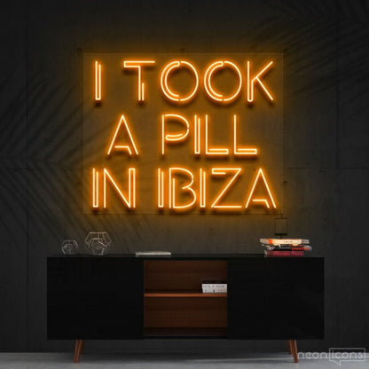 I Took A Pill In Ibiza Led Neon Sign For Music And Party Decor | Shineneon