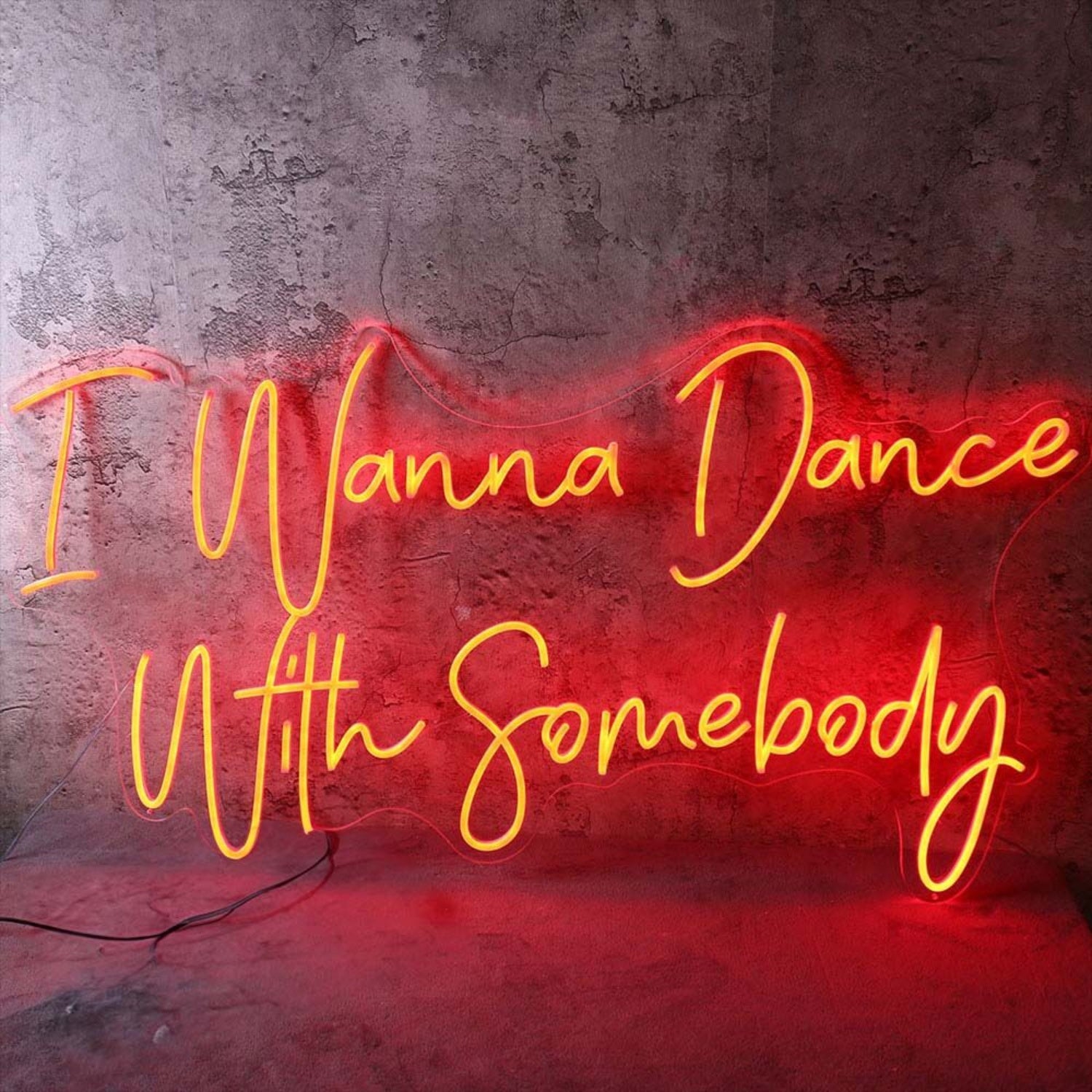 I Wanna Dance With Somebody Led Neon Sign | Shineneon