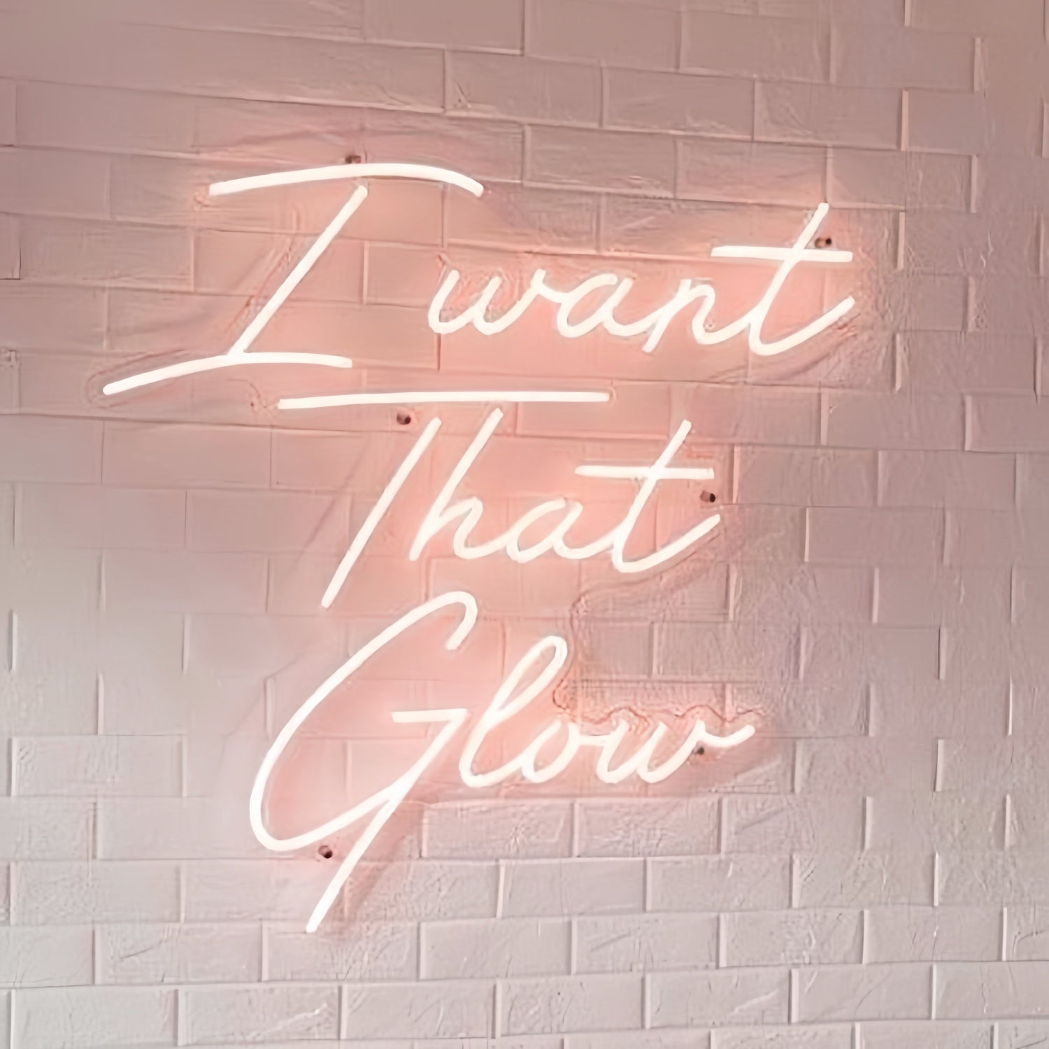 I Want That Mesmerizing Glow Neon Sign | Shineneon