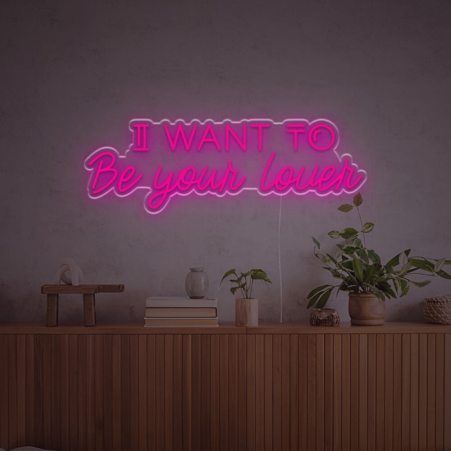 I Want To Be Your Lover Led Neon Sign | Shineneon