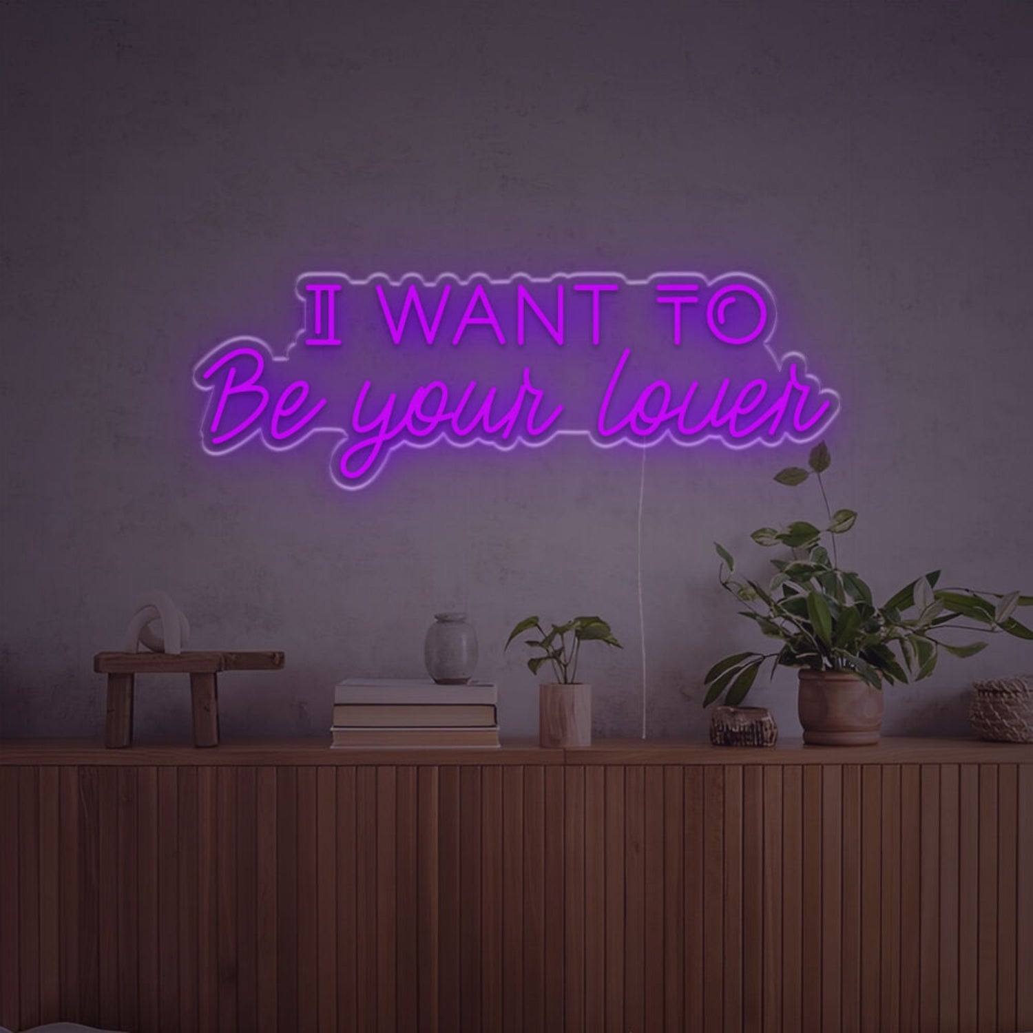 I Want To Be Your Lover Led Neon Sign | Shineneon