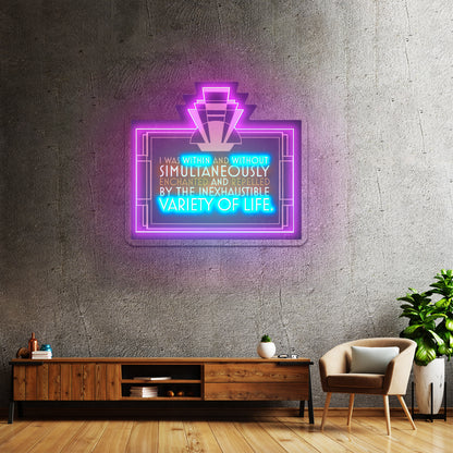 Ice Cream Girl Artwork Led Custom Signs