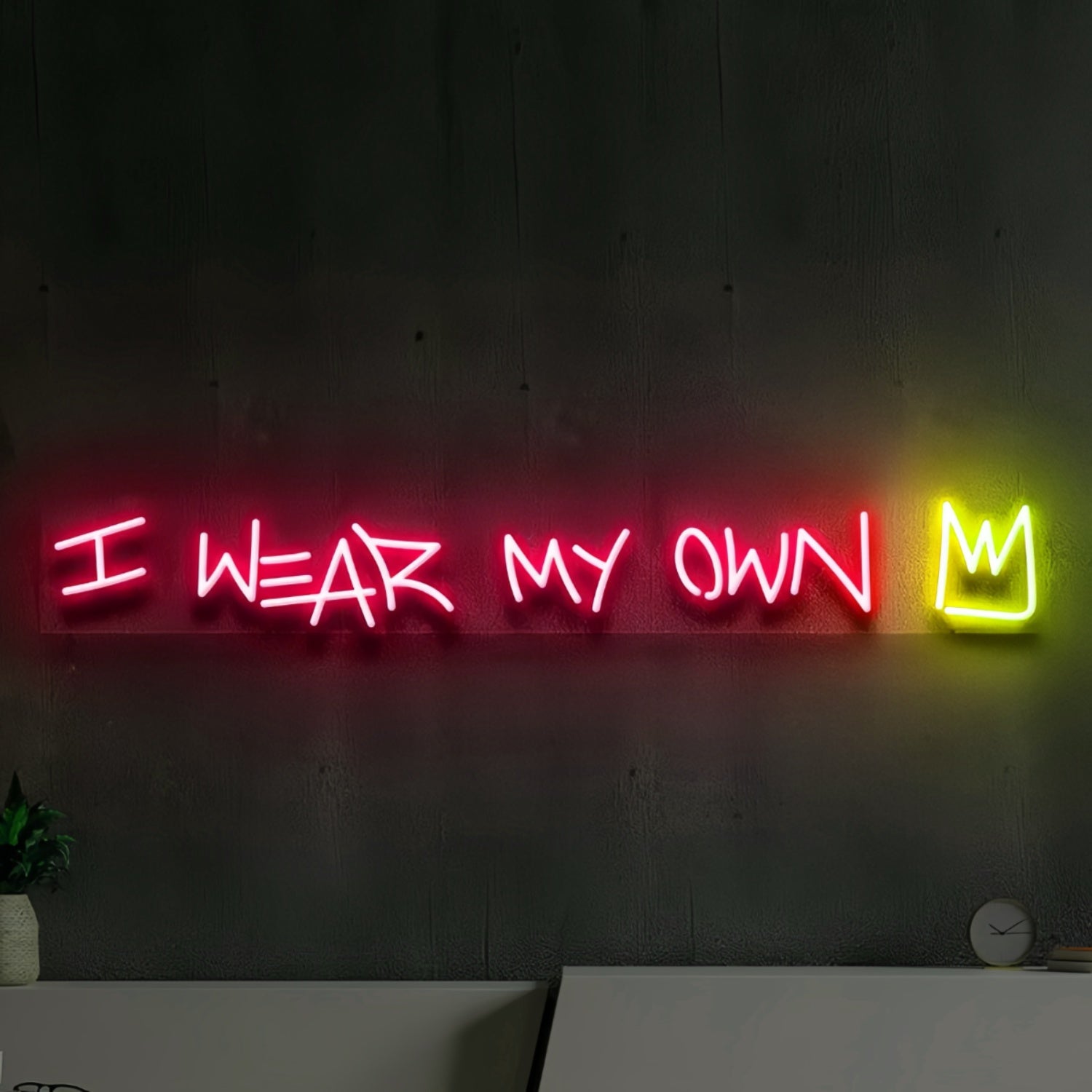 I Wear My Own Crown Radiant Neon Sign | Shineneon