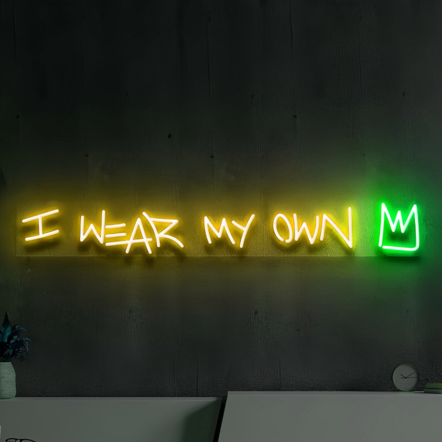 I Wear My Own Crown Radiant Neon Sign | Shineneon